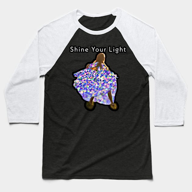 Light Shiner Baseball T-Shirt by Share_1